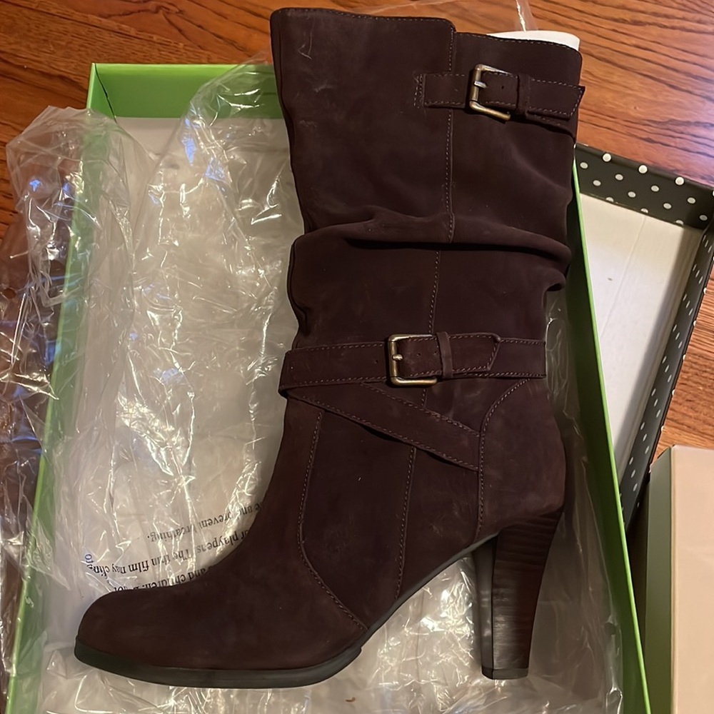 Kelly & Katie Brown Suede Boots